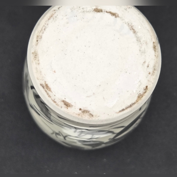 Graffiti Style Studio Pottery Vase Cat Design - Picture 6 of 7